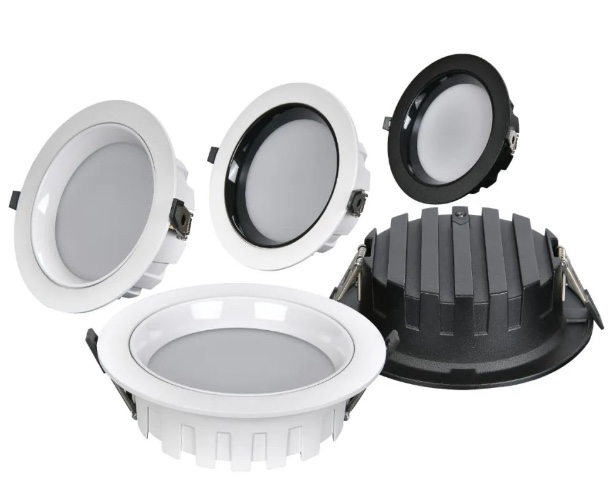 SXL circular square single and double head surface mount downlights, double-hole embedded ultra-thin rectangular simple lights, living room corridor, entrance hall, ceiling led spotlights