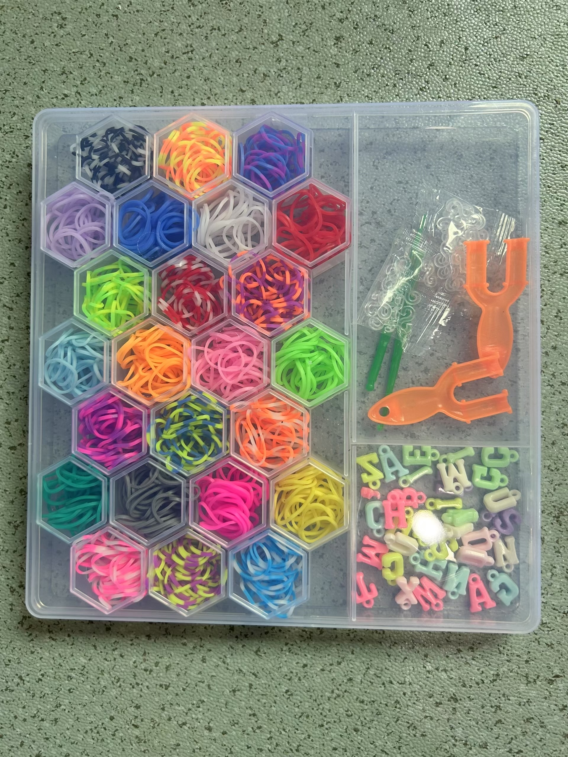 26/28/29格DIY皮筋+串珠，儿童益智玩具动手动脑创意编织，外贸电商热销详情图7