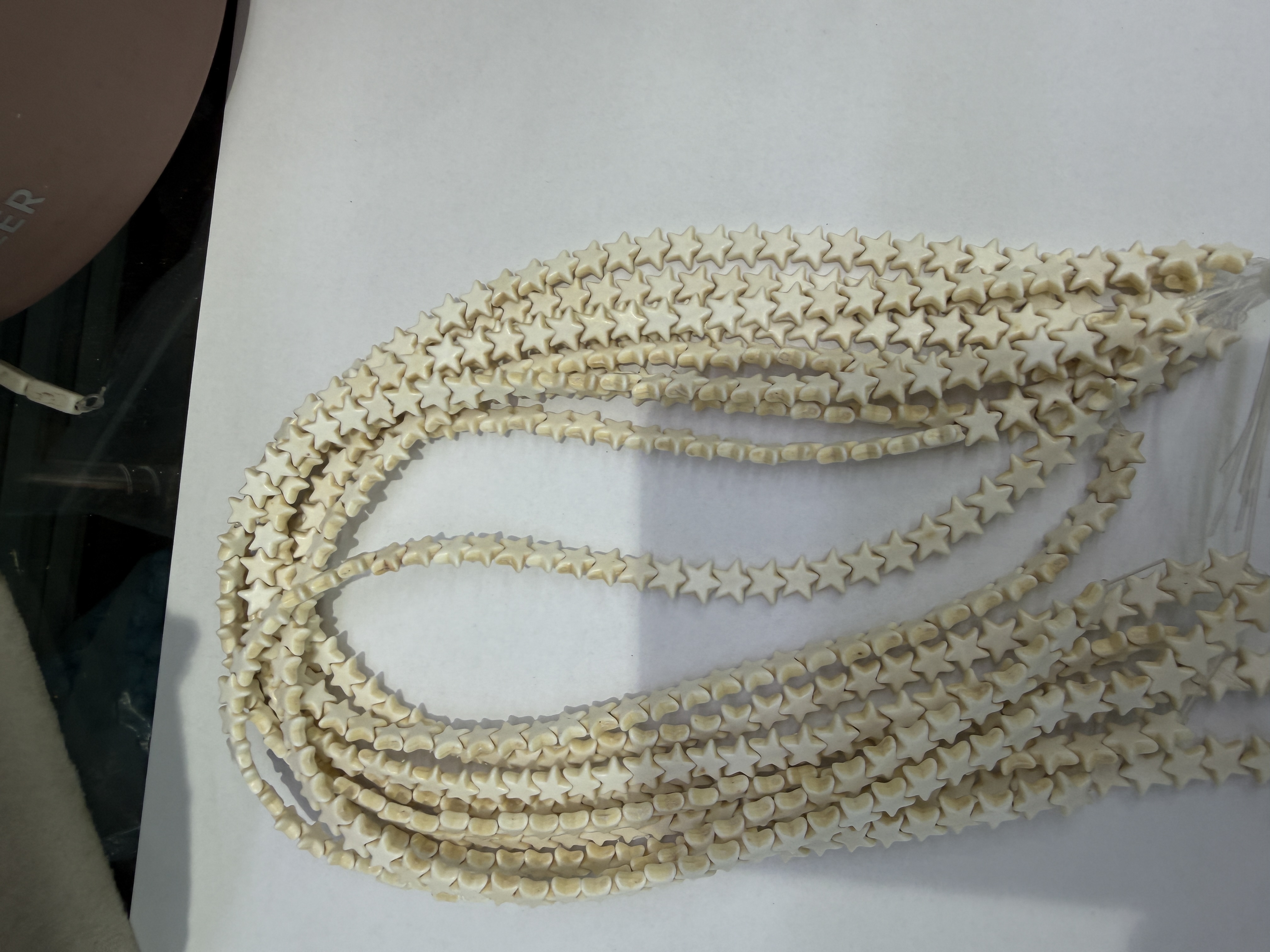 跨境爆款仿松石五角形男女配件项链手链耳环爆款配件饰品细节图