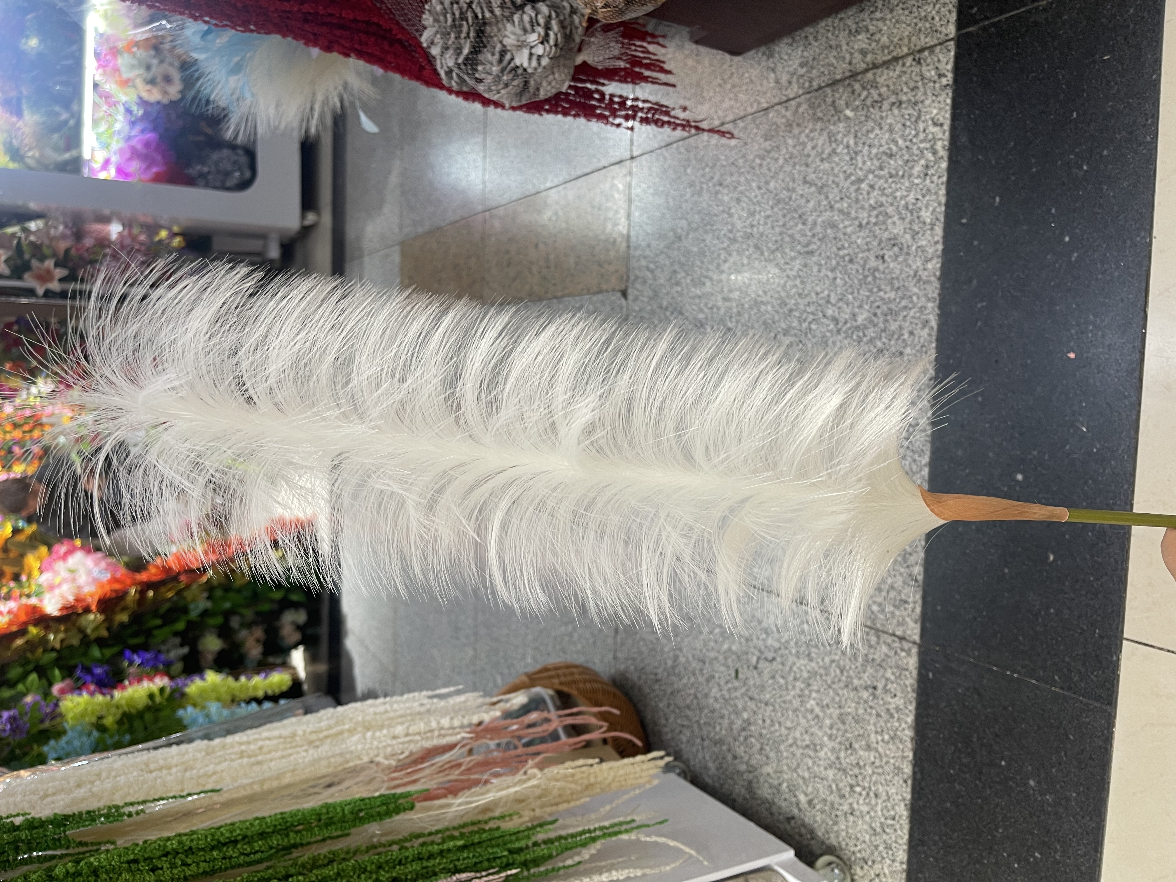 热卖 仿真芦苇草 花蒲苇装饰烟花草鲜花束花艺摆件装饰搭配材料仿真花装饰假花详情图2