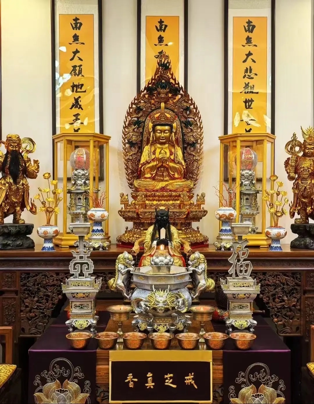 陶瓷佛像大佛像佛教文物妈祖神像佛牌家居摆件供奉装饰工艺品详情图13