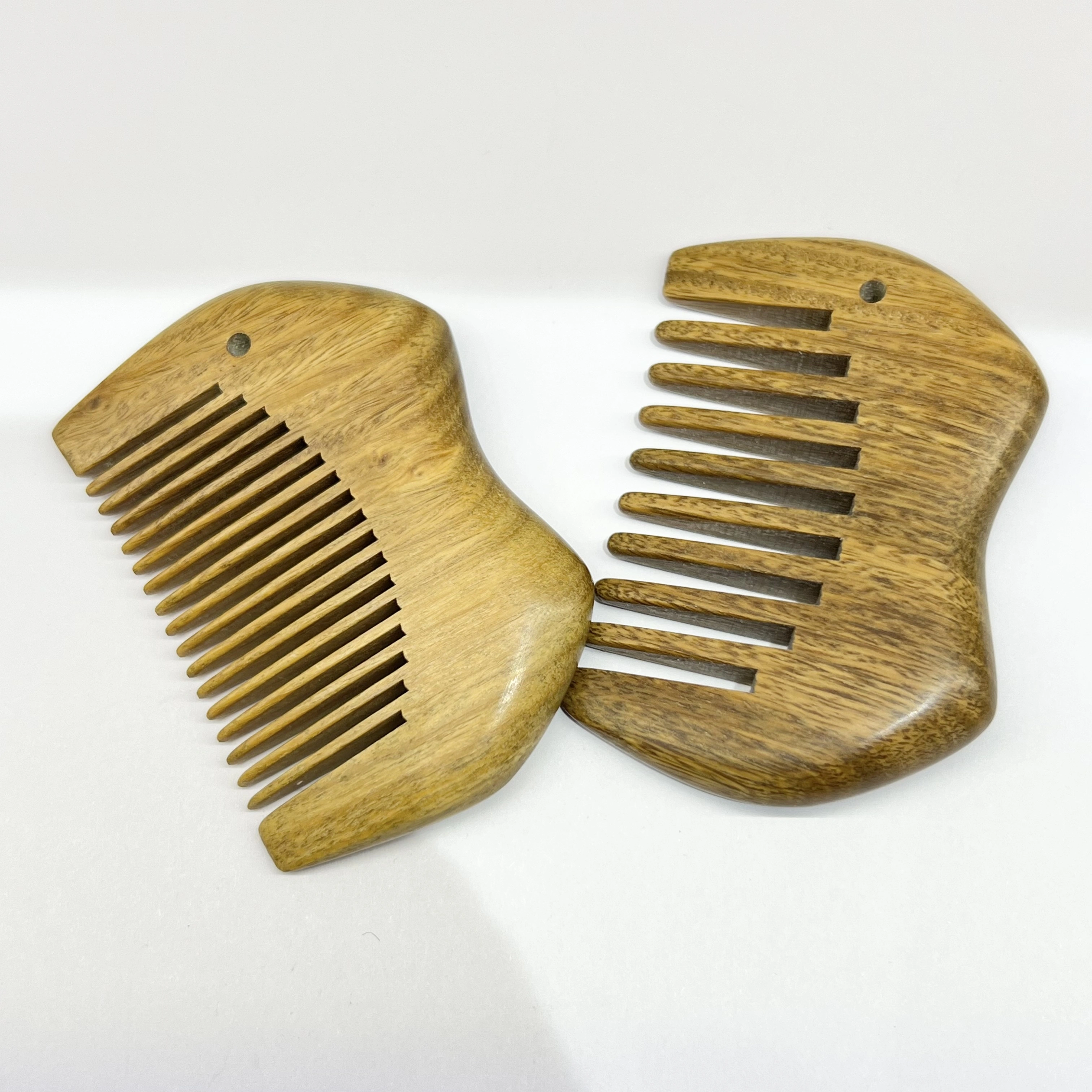Sandalwood air cushion hair washing comb, anti-static massage hair combing wonder comb, sandalwood comb detail image 8