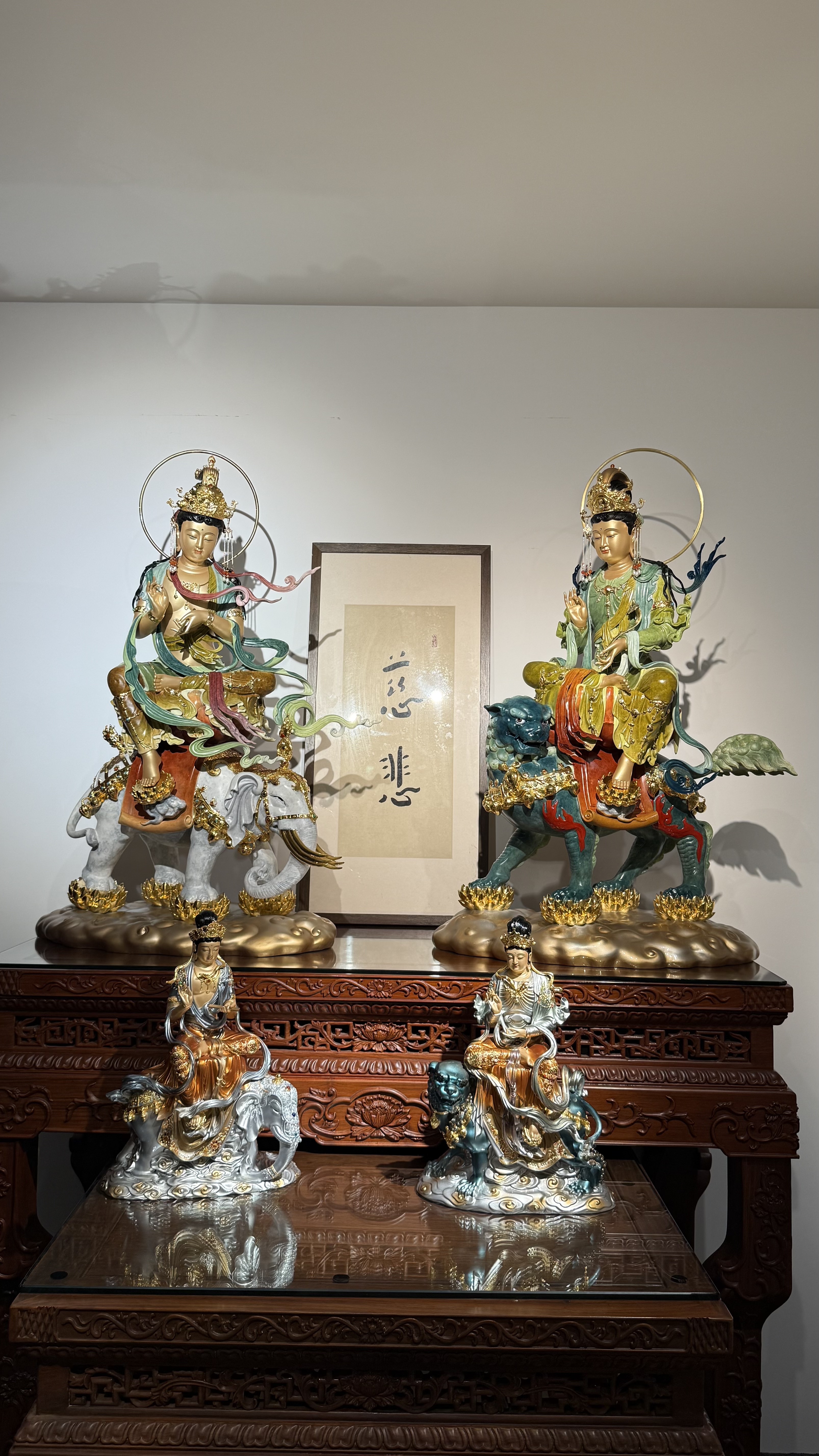 中高端汉白玉 木雕 树脂 陶瓷 工艺品佛像，高端供具供品详情图16