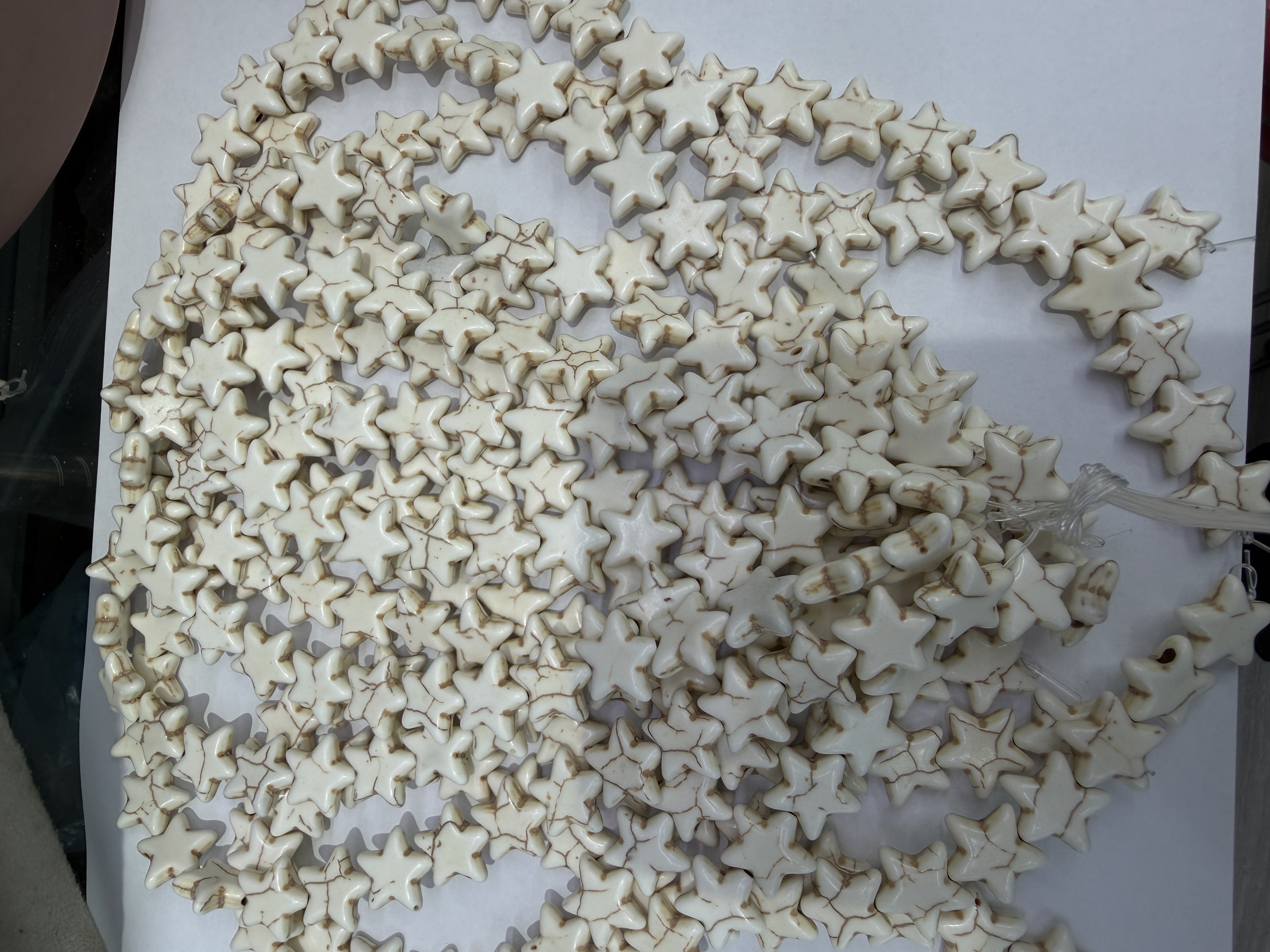 跨境爆款仿松石五角形男女配件项链手链耳环爆款配件饰品