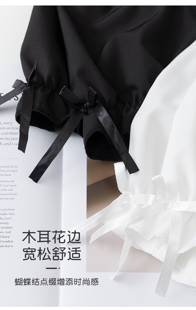 The new summer safety pants are leak-proof and have no curled edges. They can be worn over lantern pants, pumpkin pants and women's shorts detail image 9