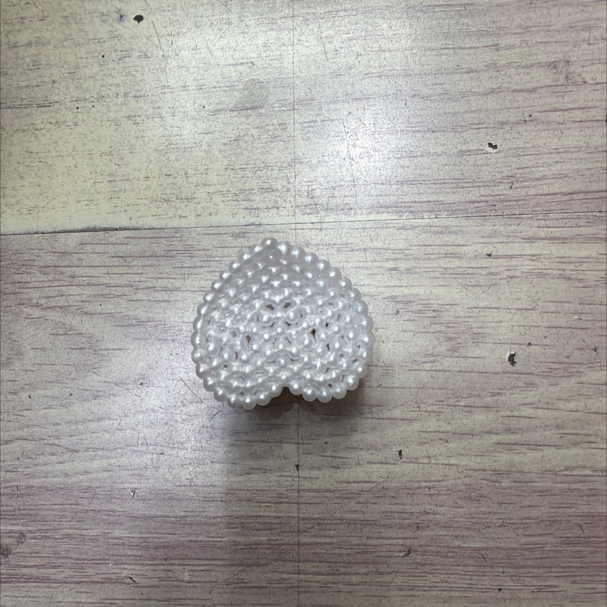 4 公分桃心发夹