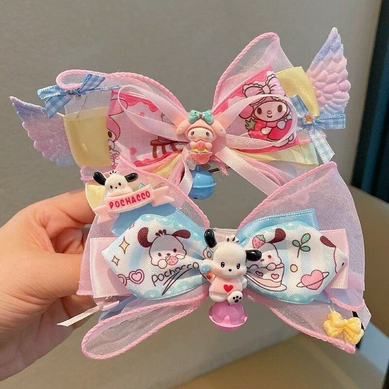 Children's bow, children's light bow, children's top clip bow Specification image