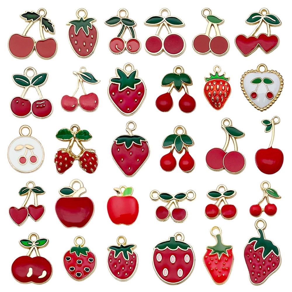 diy jewelry accessories, fruit simulation alloy pendants, cartoon illuminated football keychains, plush figurines, creative small items, gifts Application Scenario