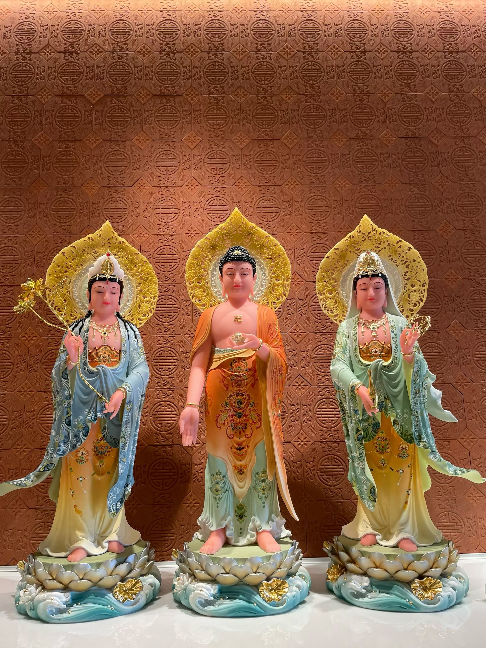 中高端汉白玉 木雕 树脂 陶瓷 工艺品佛像，高端供具供品详情图13
