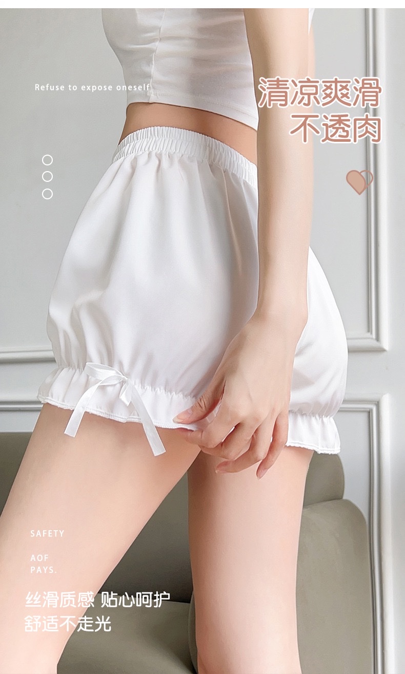 The new summer safety pants are leak-proof and have no curled edges. They can be worn over lantern pants, pumpkin pants and women's shorts detail image 10