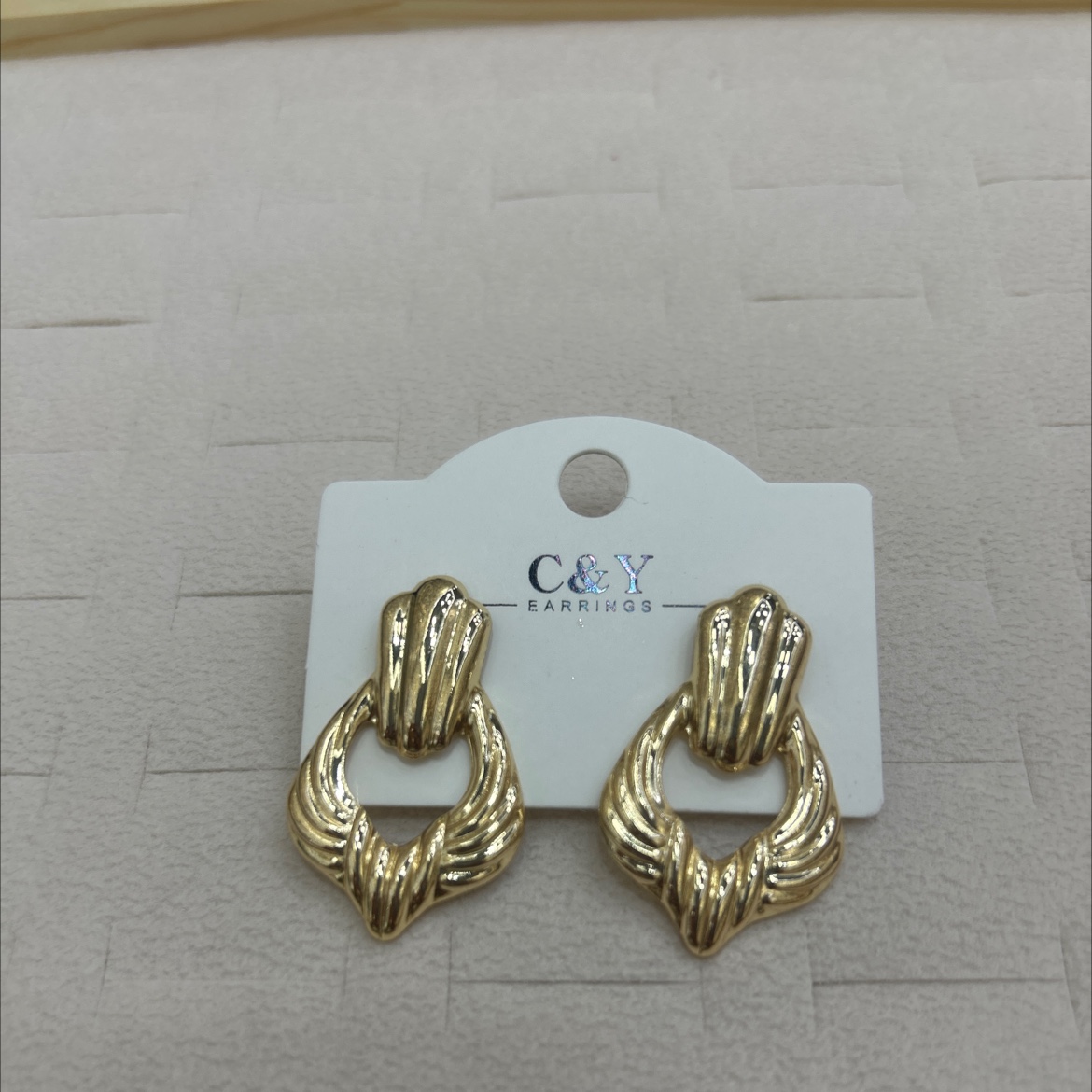 铁片耳环耳钉组合打耳洞饰品套装清新时尚优雅设计饰品白底实物图