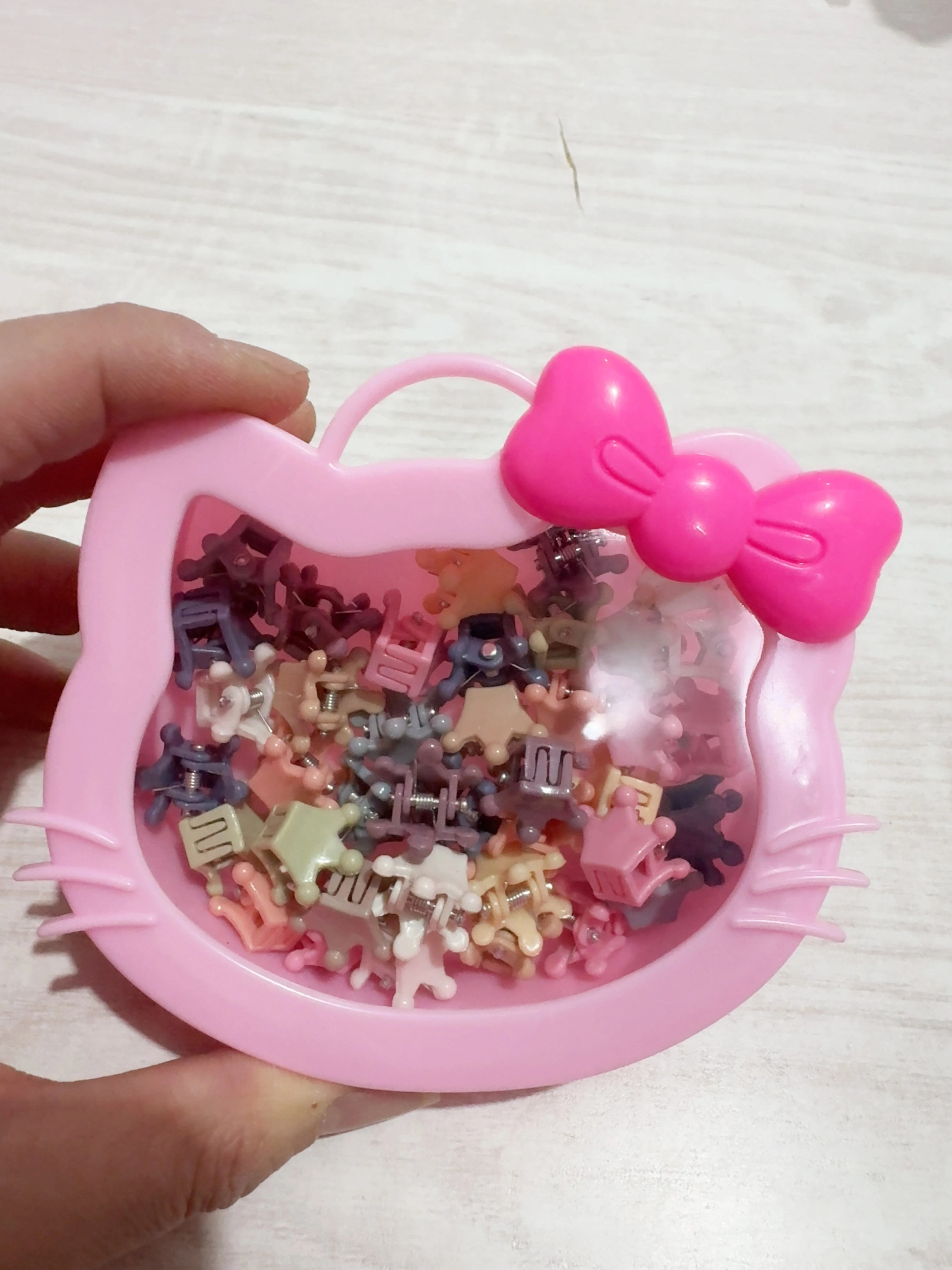 Acrylic children's gripper hair accessory, cute design, anti-slip fixed hair clip, flower cover, hair accessory, hair clip, gripper, acrylic children's hair clip detail image 8
