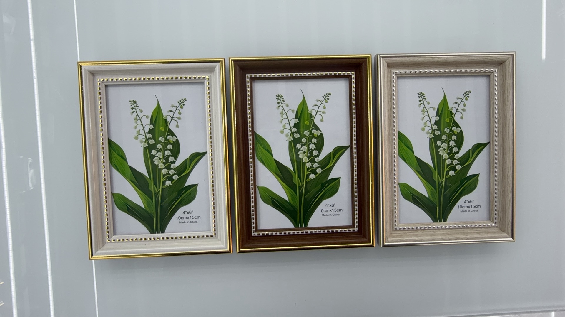 铝合金相框木制10cm相框摆台画框1-2元简约装饰