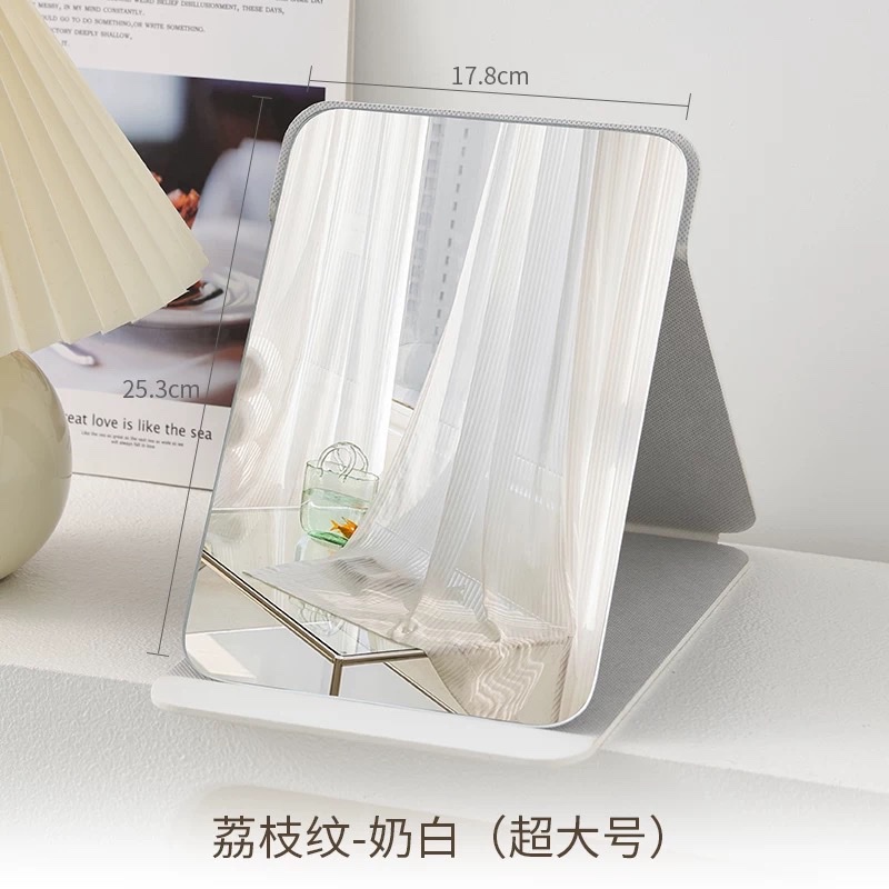 可爱小镜子化妆镜学生宿舍专用梳妆镜女随身便携家用桌面折叠古迪折叠化妆镜办公室桌面小镜子女学生宿舍专用便携台式梳妆镜古迪折叠化妆镜桌面便携台式小梳妆镜家用办公室男士宿舍专用镜子详情图18