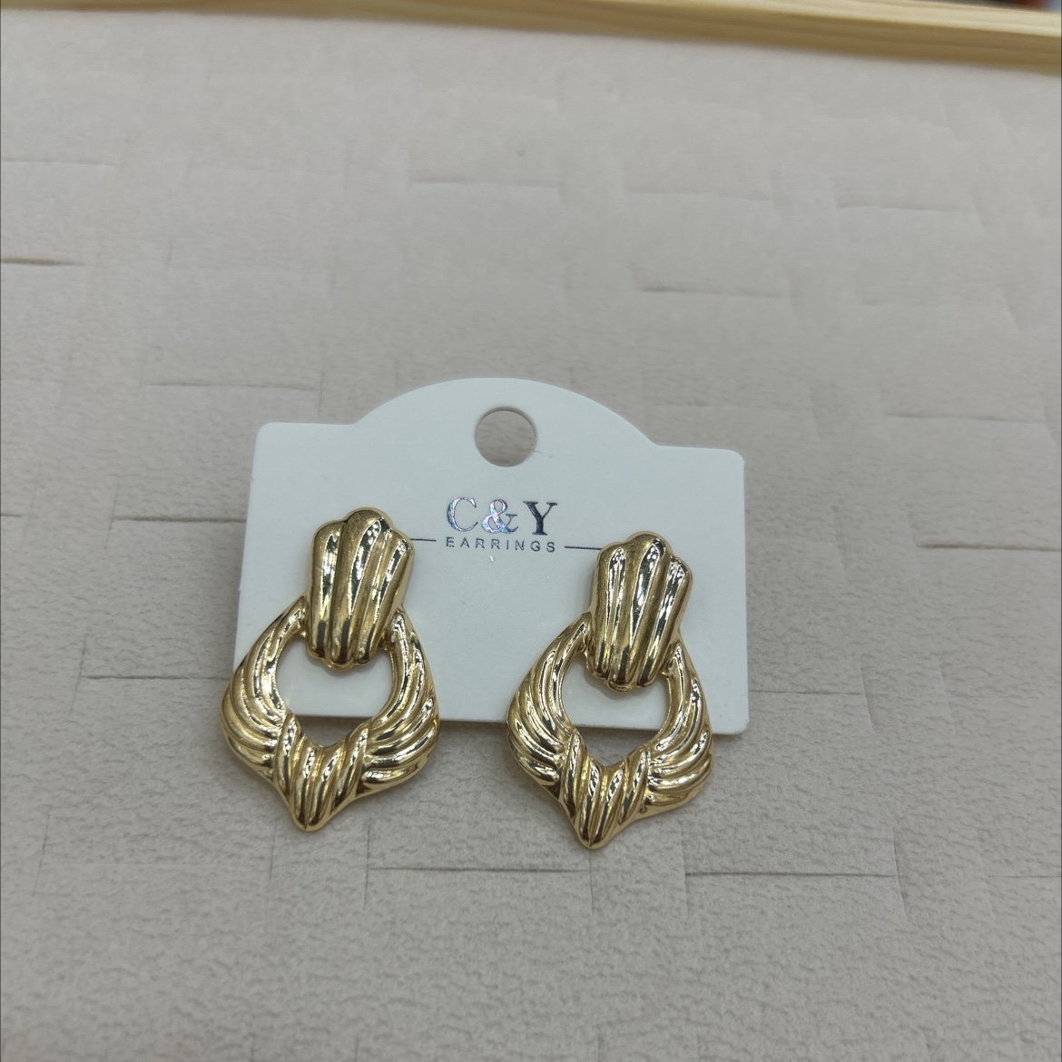 铁片耳环耳钉组合打耳洞饰品套装清新时尚优雅设计饰品详情图2