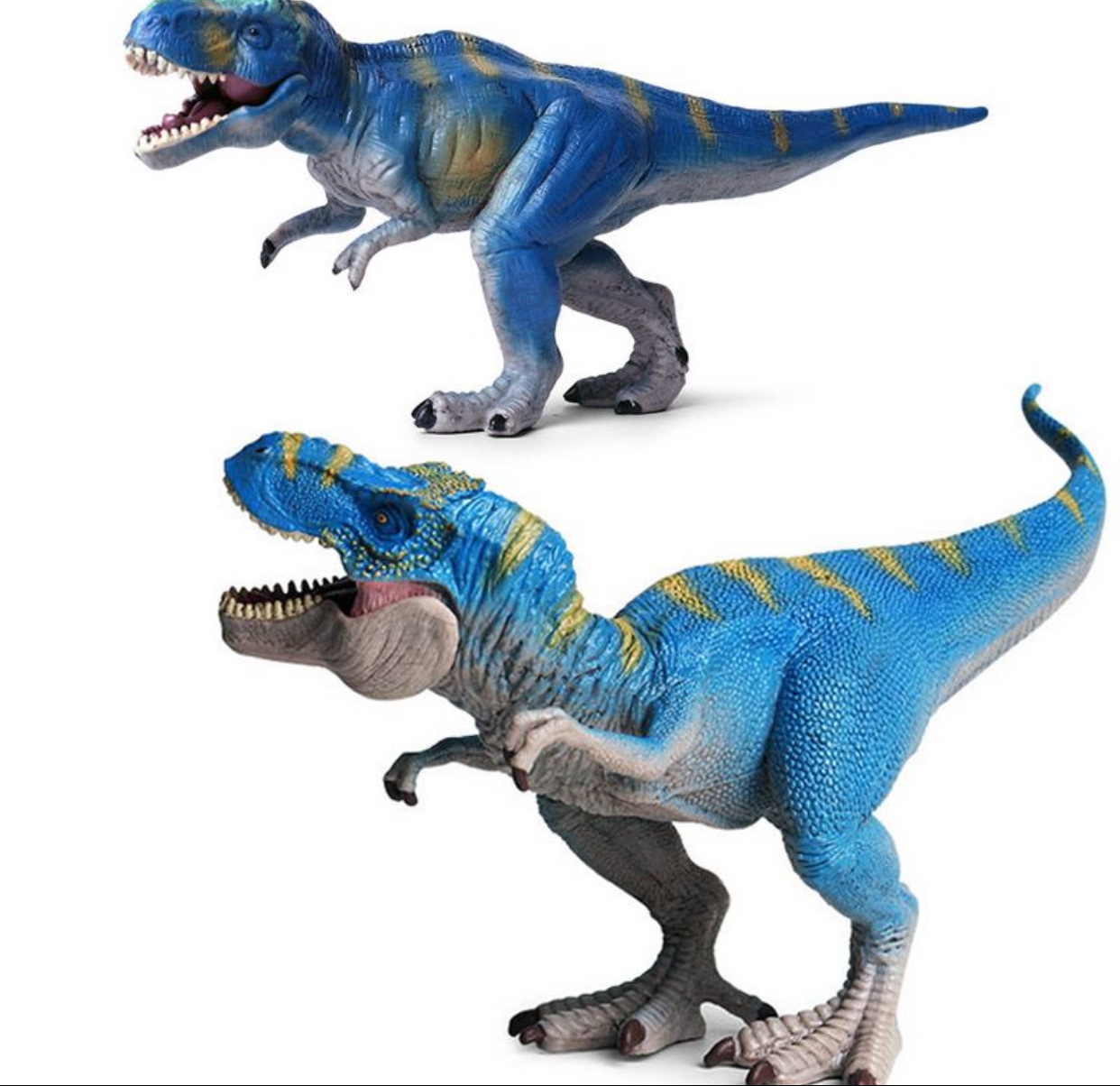 蓝色霸王龙玩具仿真模型 霸王龙仿真摆件 实心橡胶红色雷克斯暴龙蓝色霸王龙玩具仿真模型 霸王龙仿真摆件 实心橡胶红色雷克斯详情图4