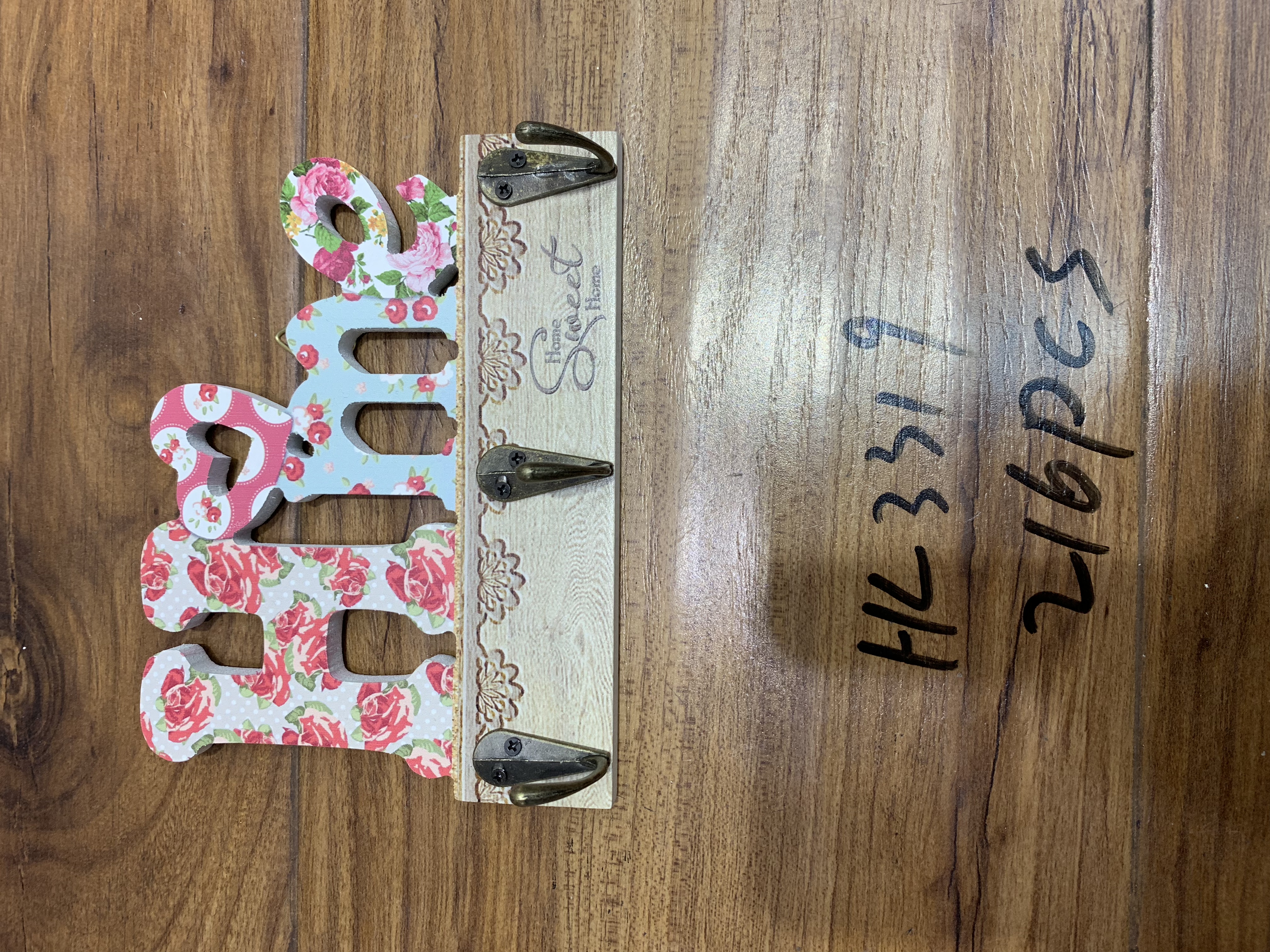 Decorative craft hooks 101 wooden products details Picture