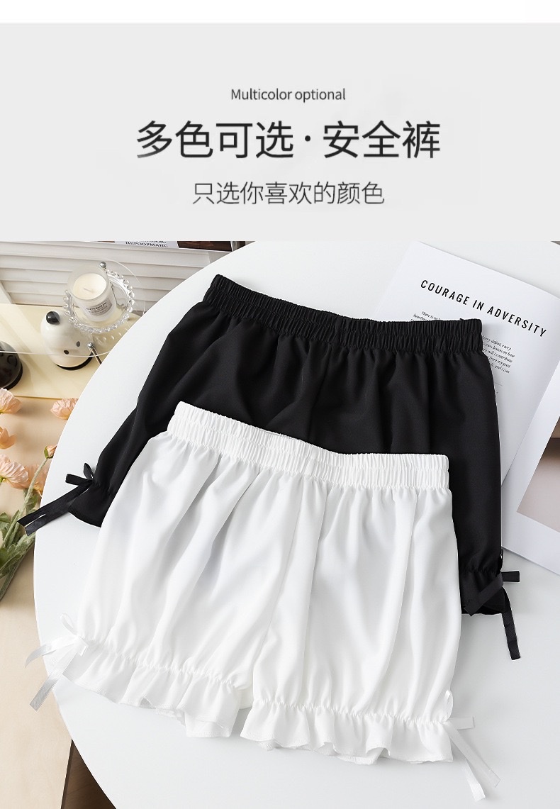 The new summer safety pants are leak-proof and have no curled edges. They can be worn over lantern pants, pumpkin pants and women's shorts detail image 15