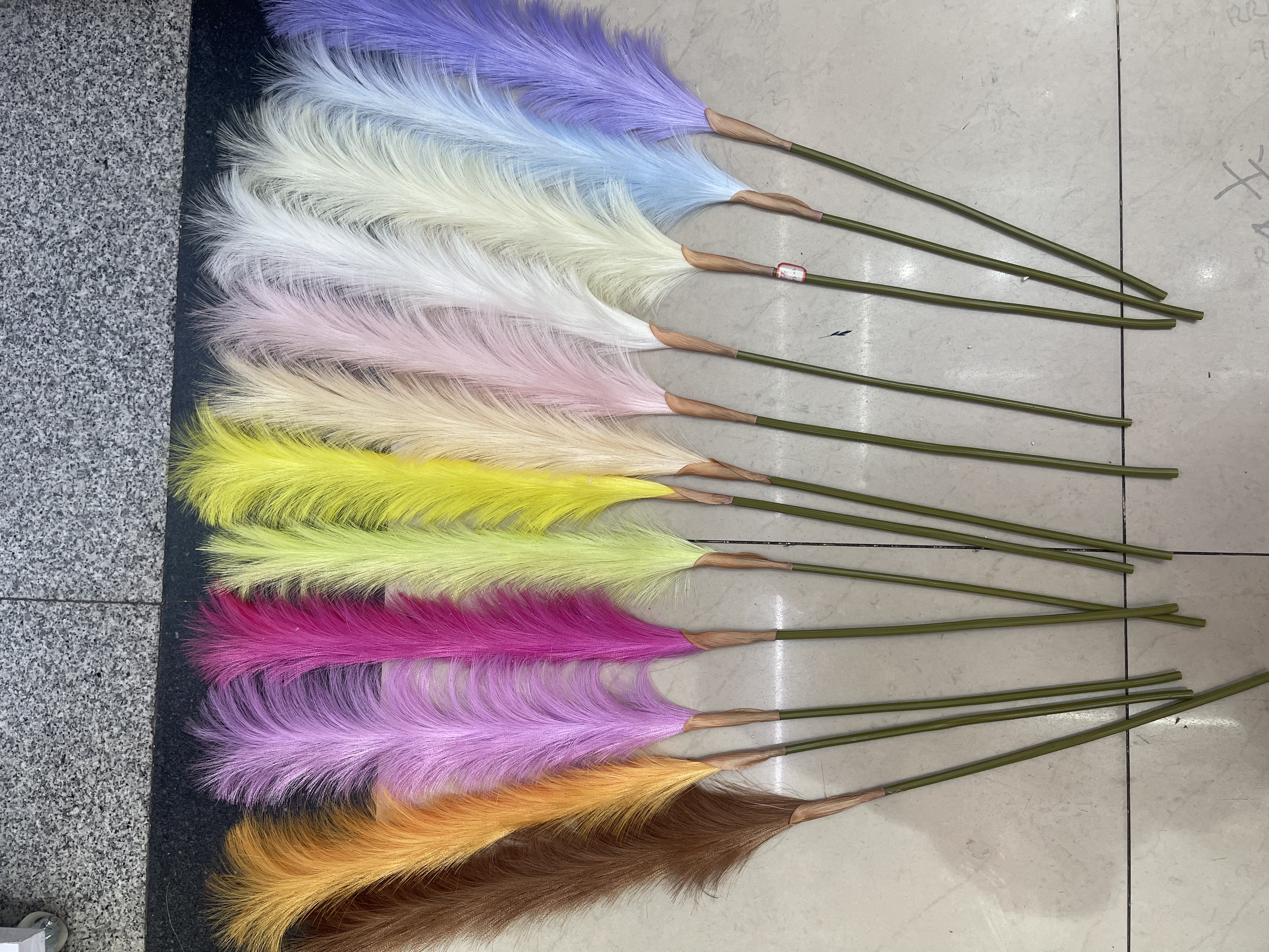 热卖 仿真芦苇草 花蒲苇装饰烟花草鲜花束花艺摆件装饰搭配材料仿真花装饰假花产品图