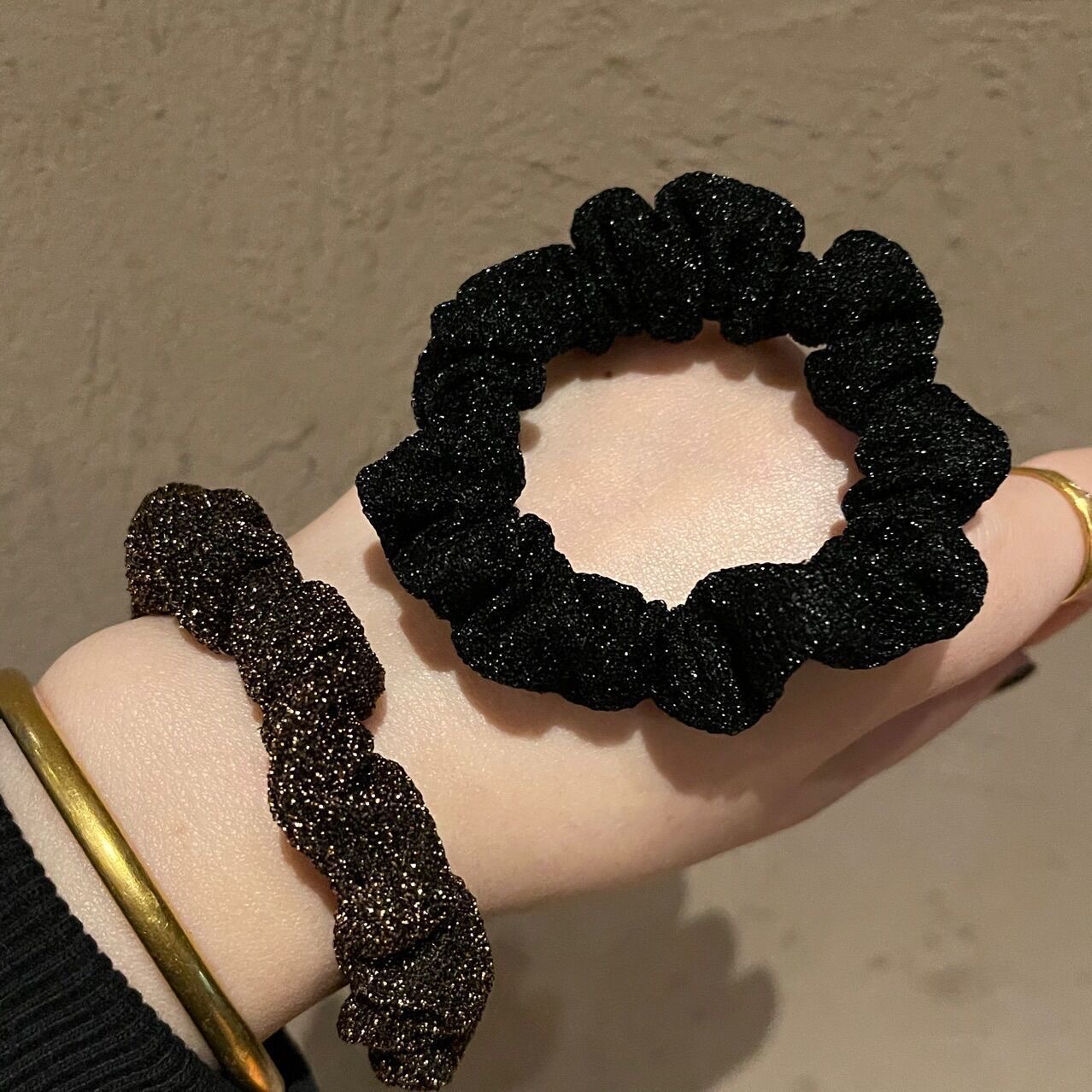 Large intestine hair band, Korean hair tie, women's fashionable hair band, colorful hair accessory