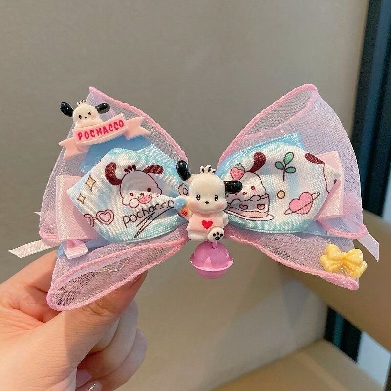 Children's bow, children's light bow, children's top clip bow detail image 3