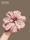 Hair tie, large intestine hair band, Korean-style hair tie, girls' high-end look, Korean-style rubber band, sweet fat intestine circle, forest-style hair accessory Item Picture