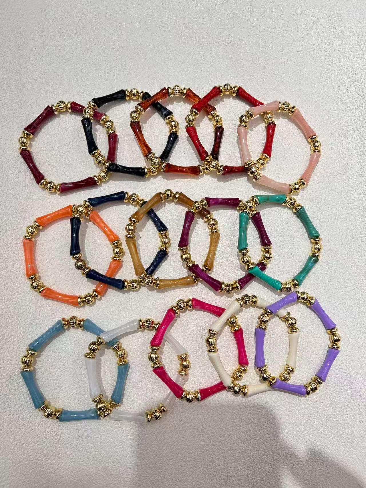 树脂不锈钢手镯手链