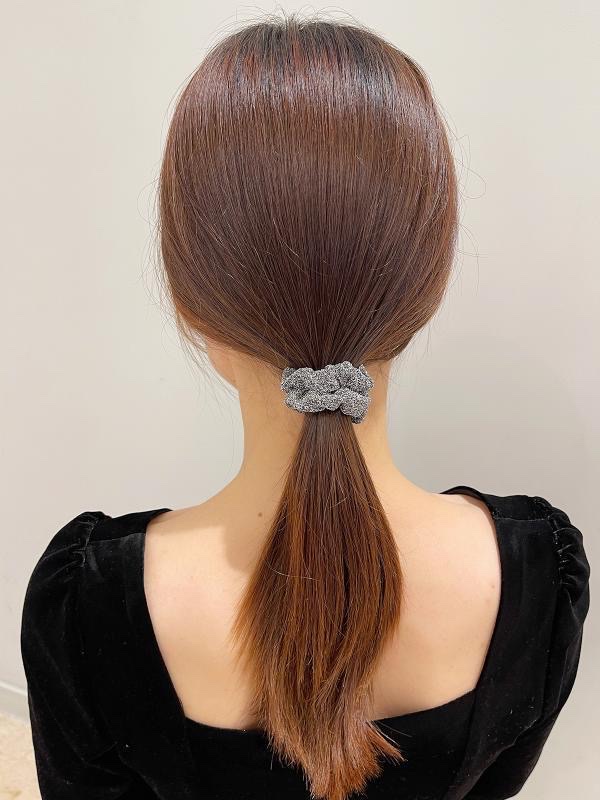 Large intestine hair band, Korean hair tie, women's fashionable hair band, colorful hair accessory detail image 10