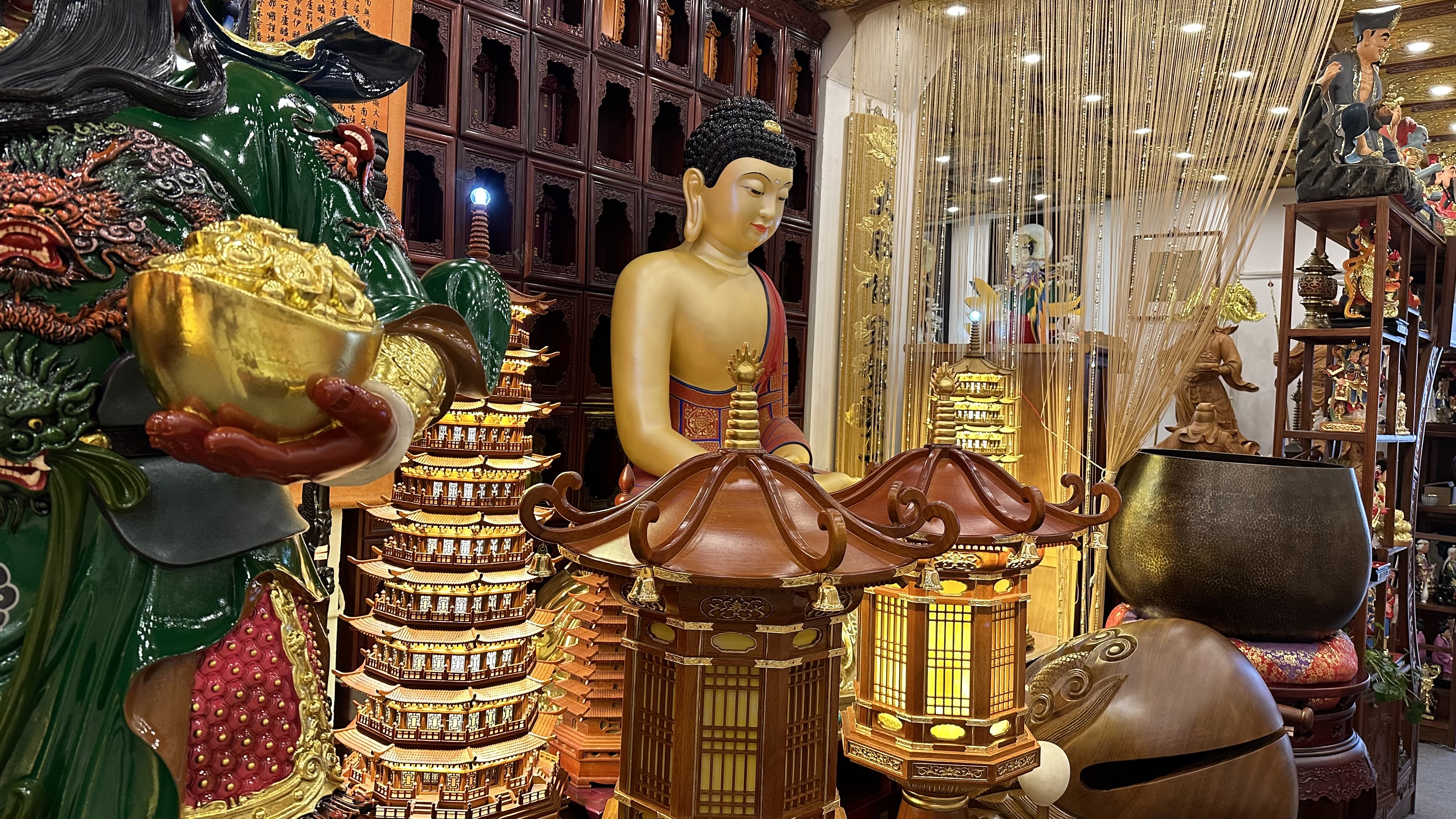 陶瓷佛像大佛像佛教文物妈祖神像佛牌家居摆件供奉装饰工艺品详情图15