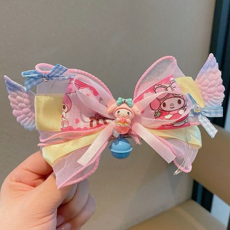 Children's bow, children's light bow, children's top clip bow detail image 7