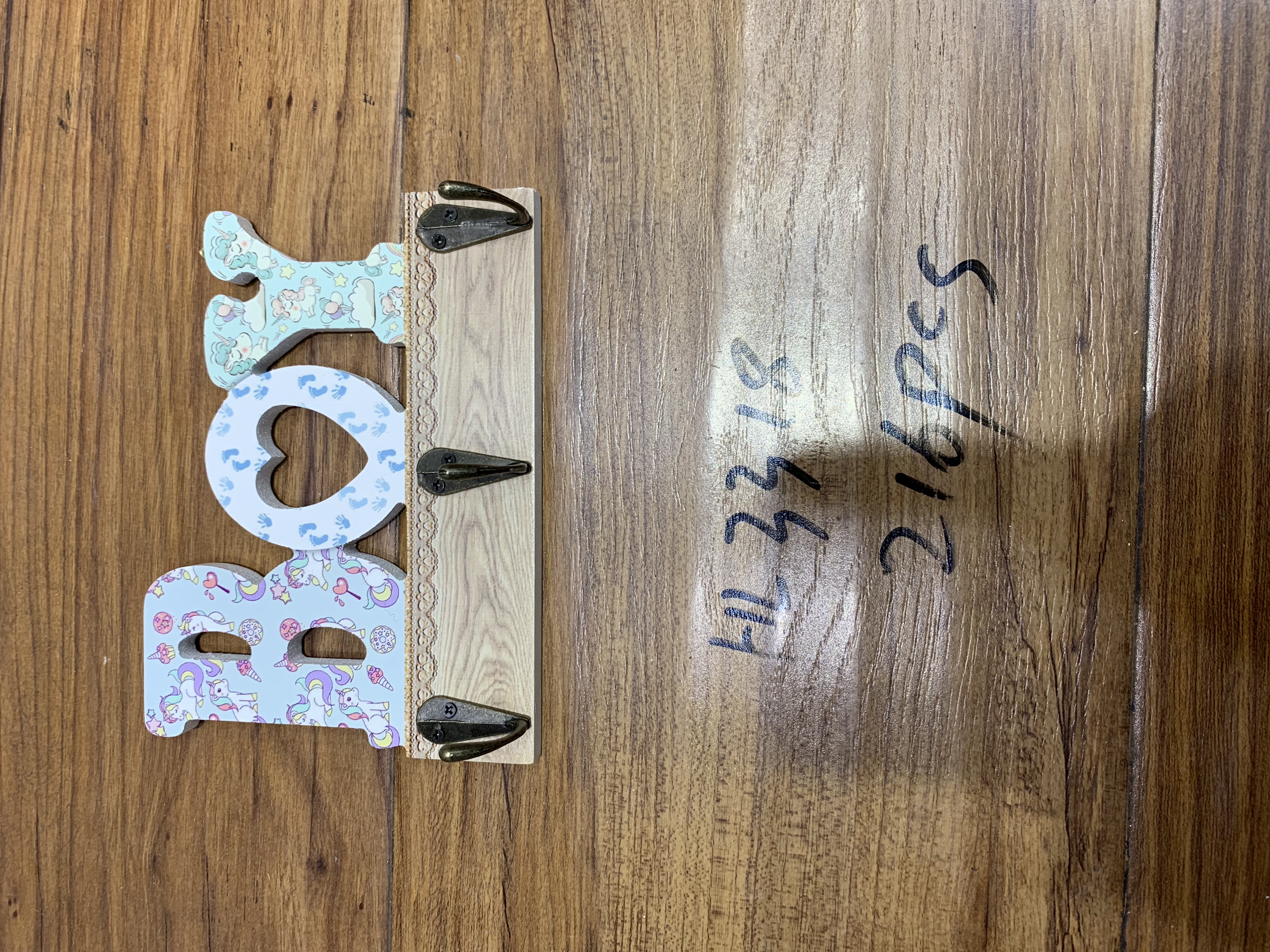 装饰工艺挂钩101木制品