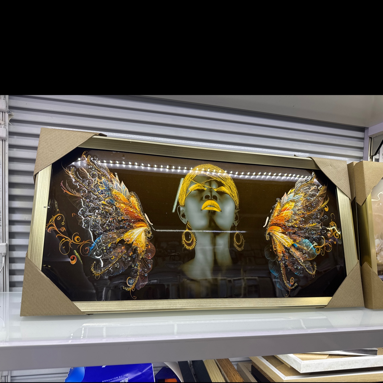 热销挂墙摆件晶瓷画