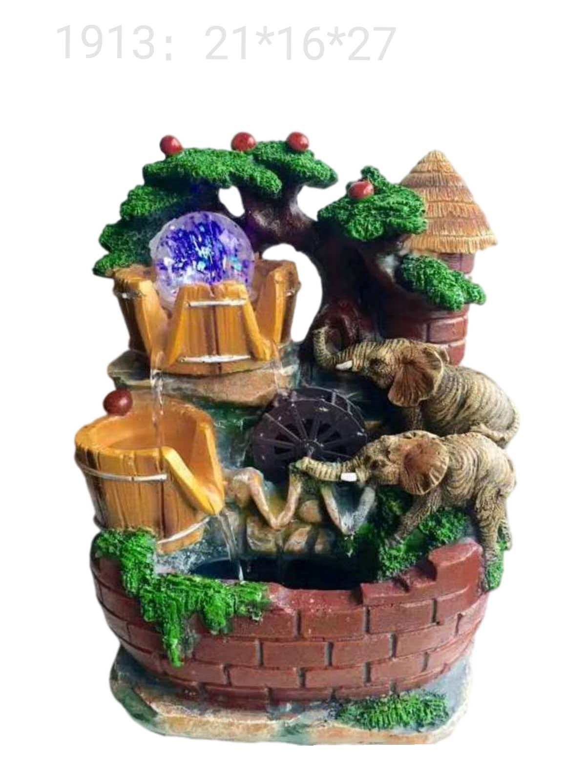 各种假山流水喷泉摆件