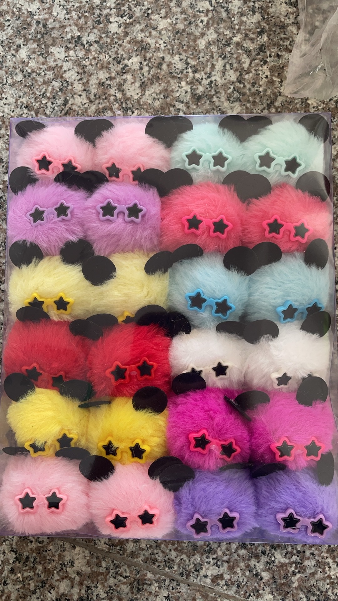 亚克力儿童发夹一次性皮筋头饰儿童发饰儿童发夹儿童发夹儿童发夹亚克力儿童发夹