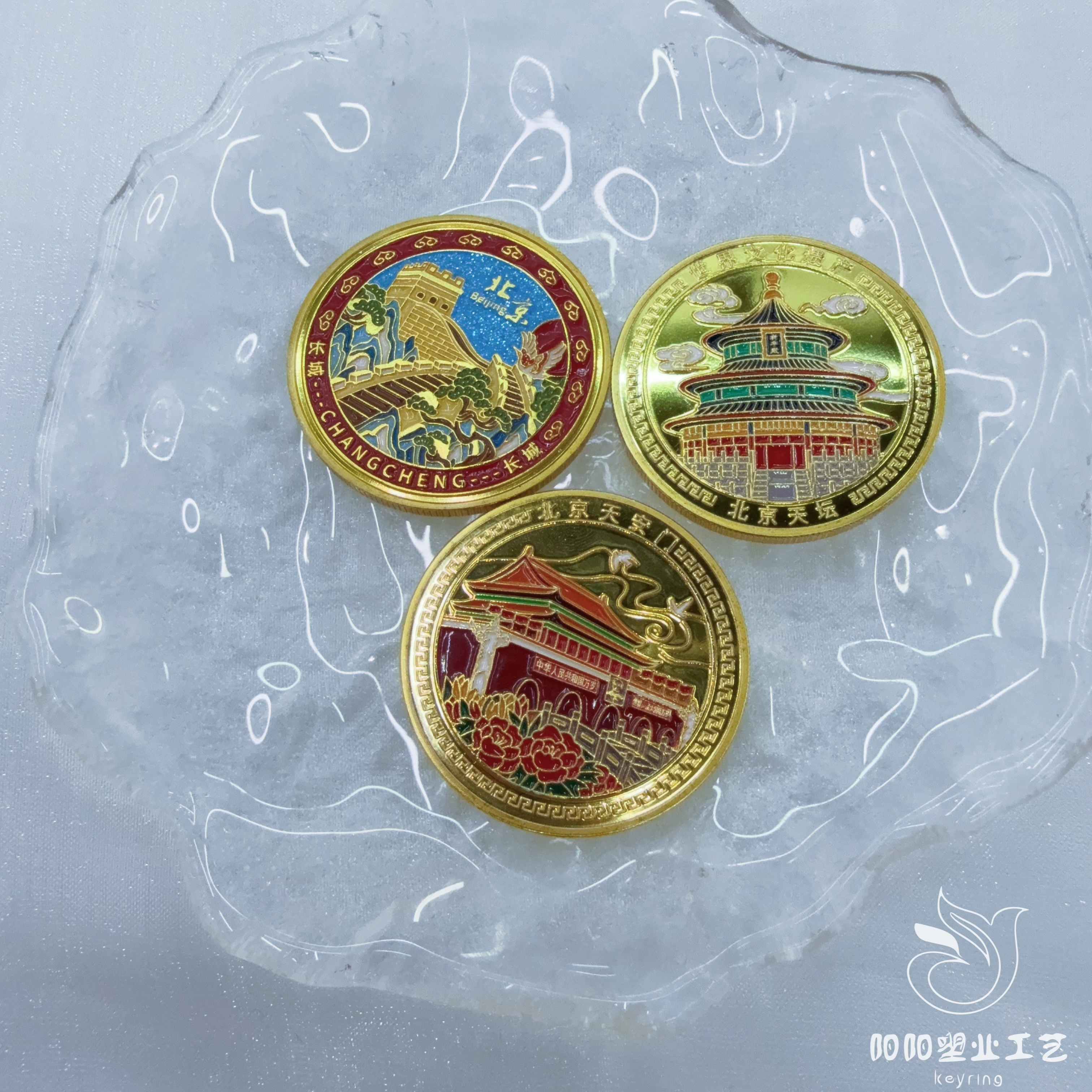 Customized badges, commemorative gold coins, customized game coins, decision-making lucky game metal commemorative MEDALS, coins, tokens, souvenirs, creative souvenirs, government meeting gifts, business souvenirs Item Picture