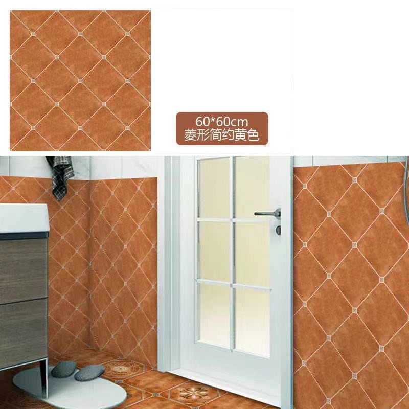 Thickened self-adhesive decorative wall and floor stickers for the kitchen, retro American-style stickers for the renovation of the living room and balcony detail image 6