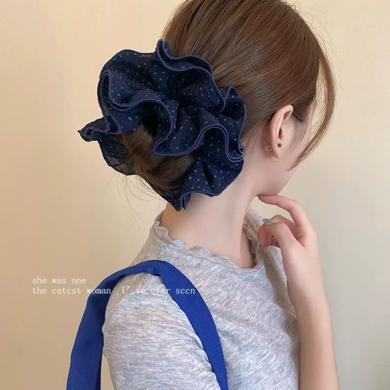 大肠发圈韩国头绳发饰女款时尚百搭发圈美妆必备细节图