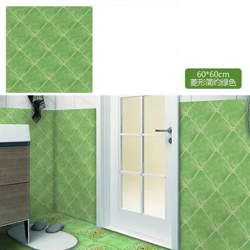 Thickened self-adhesive decorative wall and floor stickers for the kitchen, retro American-style stickers for the renovation of the living room and balcony detail image 3