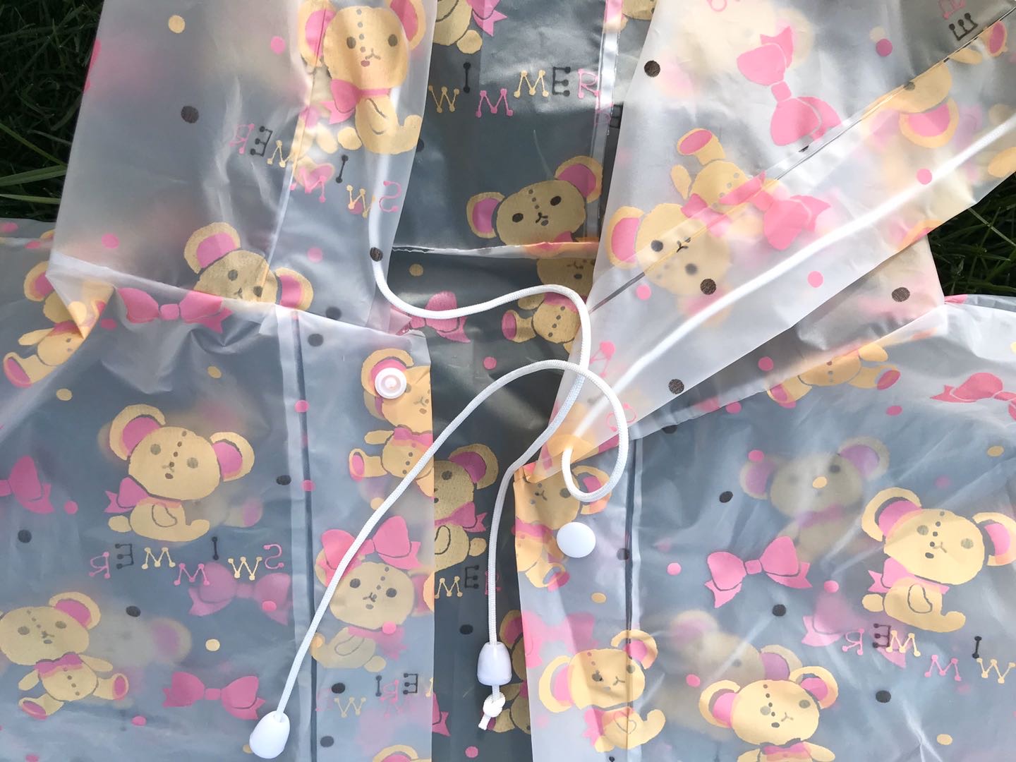 卡通图案雨衣儿童防水防风户外雨衣