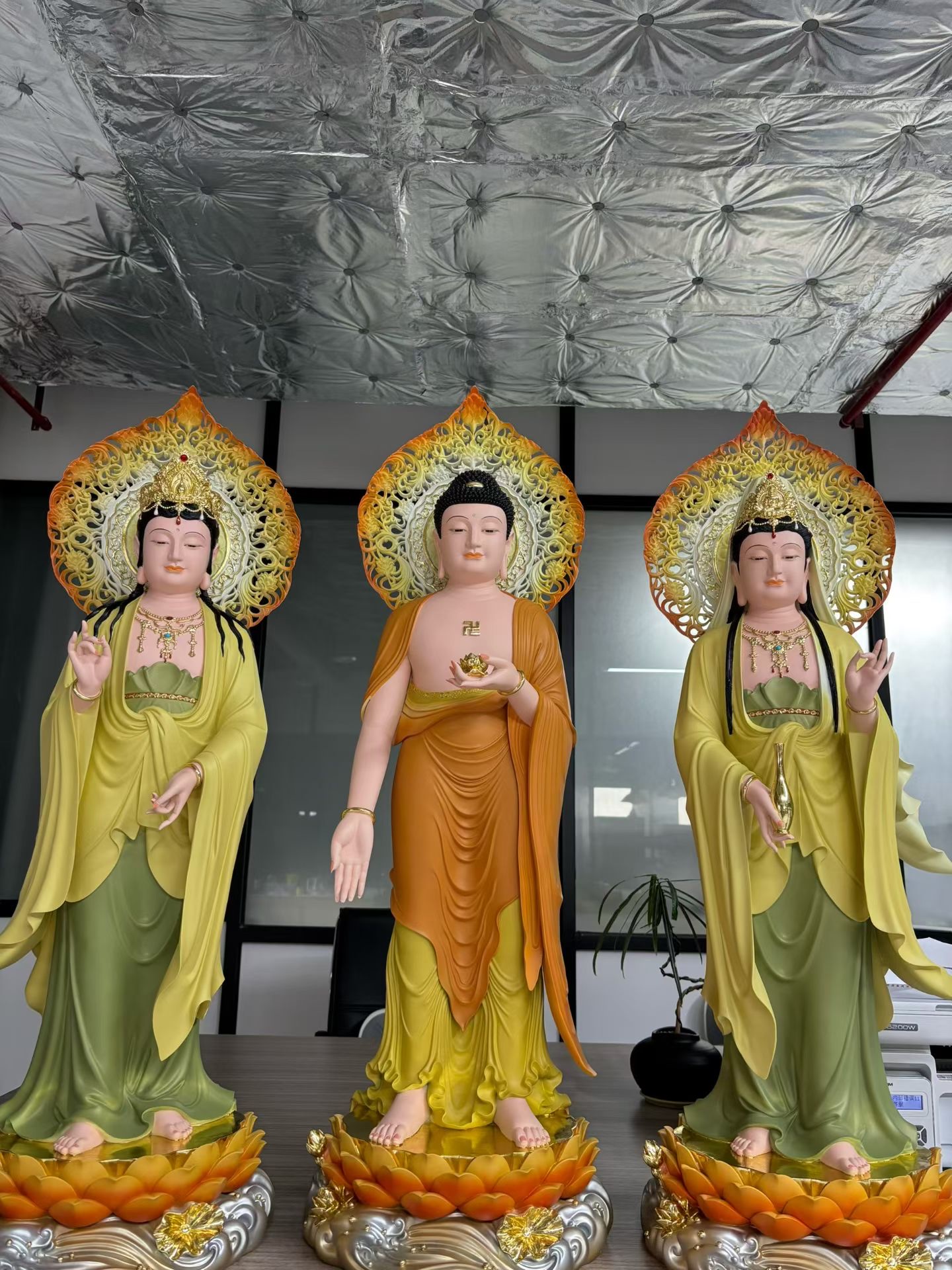 中高端汉白玉 木雕 树脂 陶瓷 工艺品佛像，高端供具供品详情图14