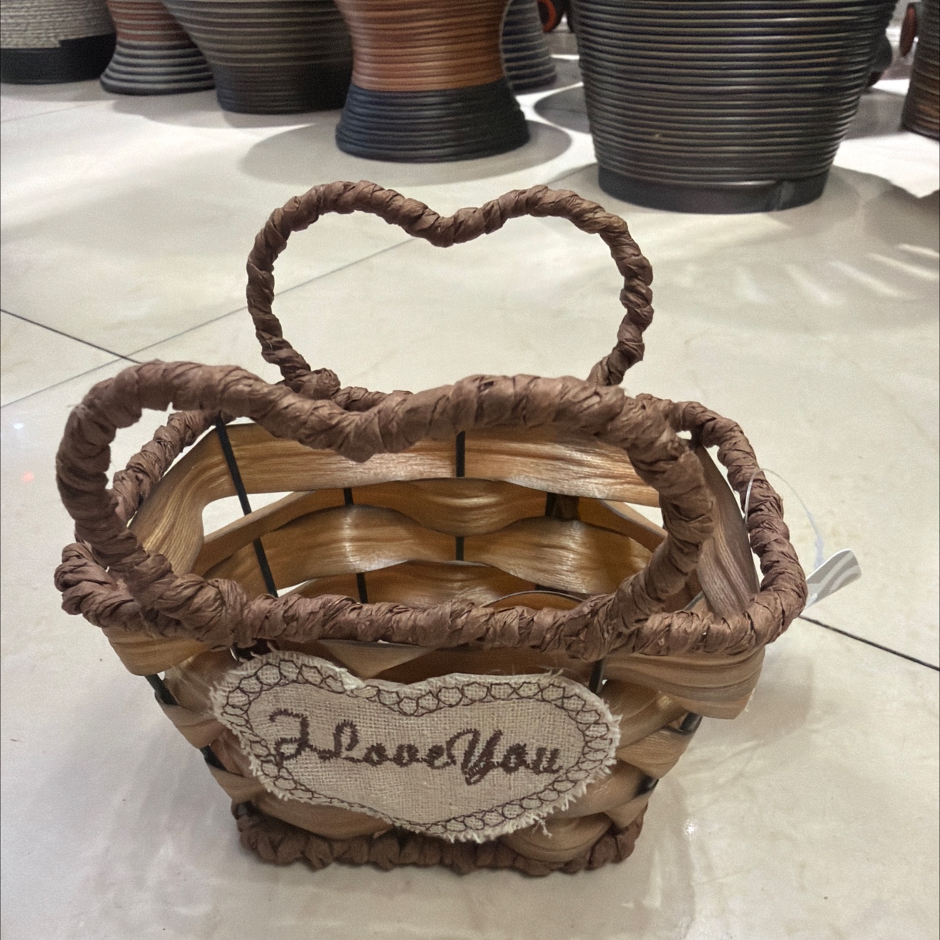 竹编工艺品移动折叠花车仿真花盆景手指海胆花篮竹编工艺品仿真花盆景花篮