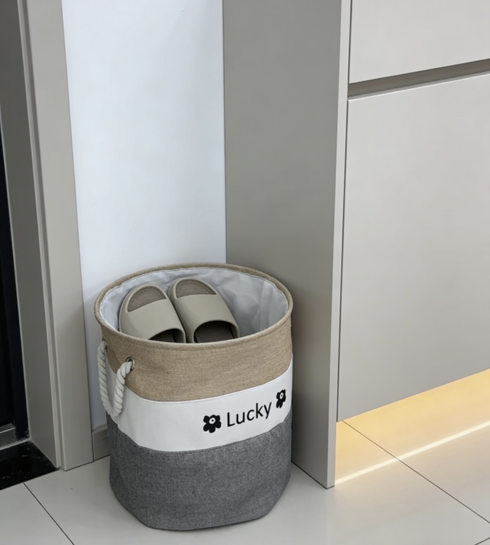 收纳篮多层塑料家用厨房卫生间阳台整理篮可叠放防滑沥水脏衣娄详情图6