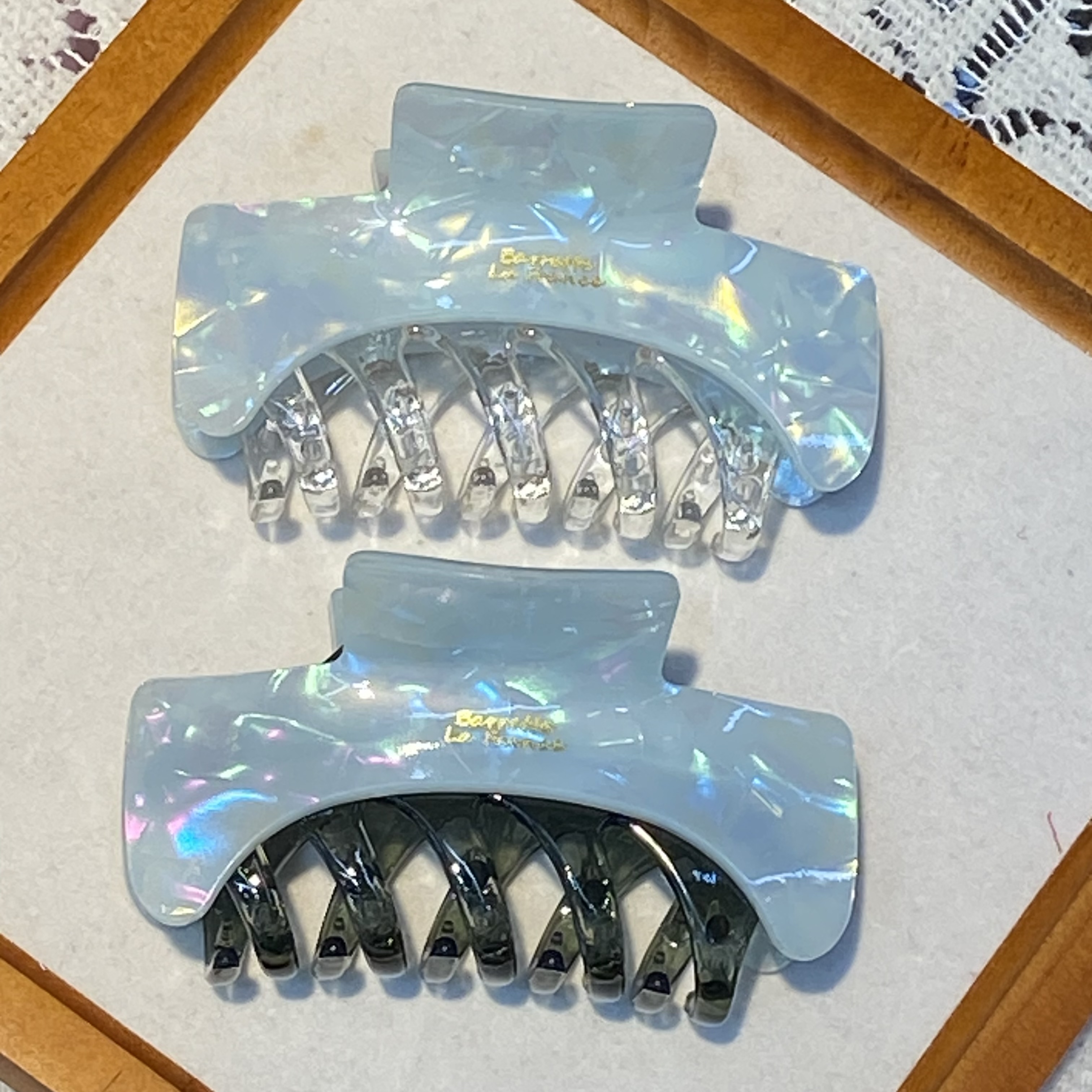2026 Best-selling hair clips, hairpin grab clips, fashionable Korean style, trendy new L-style acetate large grab clip hair accessory detail image 5