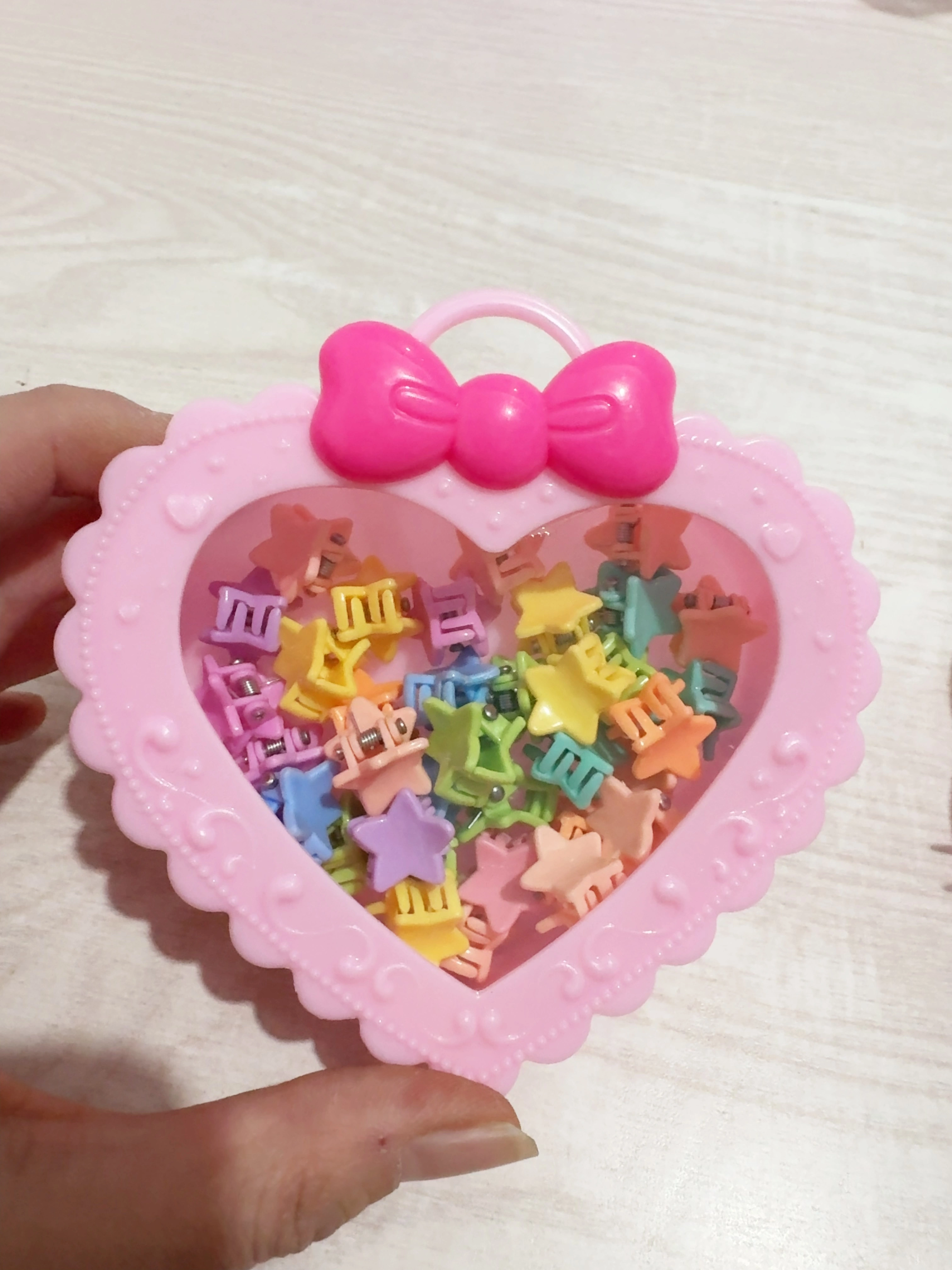Acrylic children's gripper hair accessory, cute design, anti-slip fixed hair clip, flower cover, hair accessory, hair clip, gripper, acrylic children's hair clip detail image 9