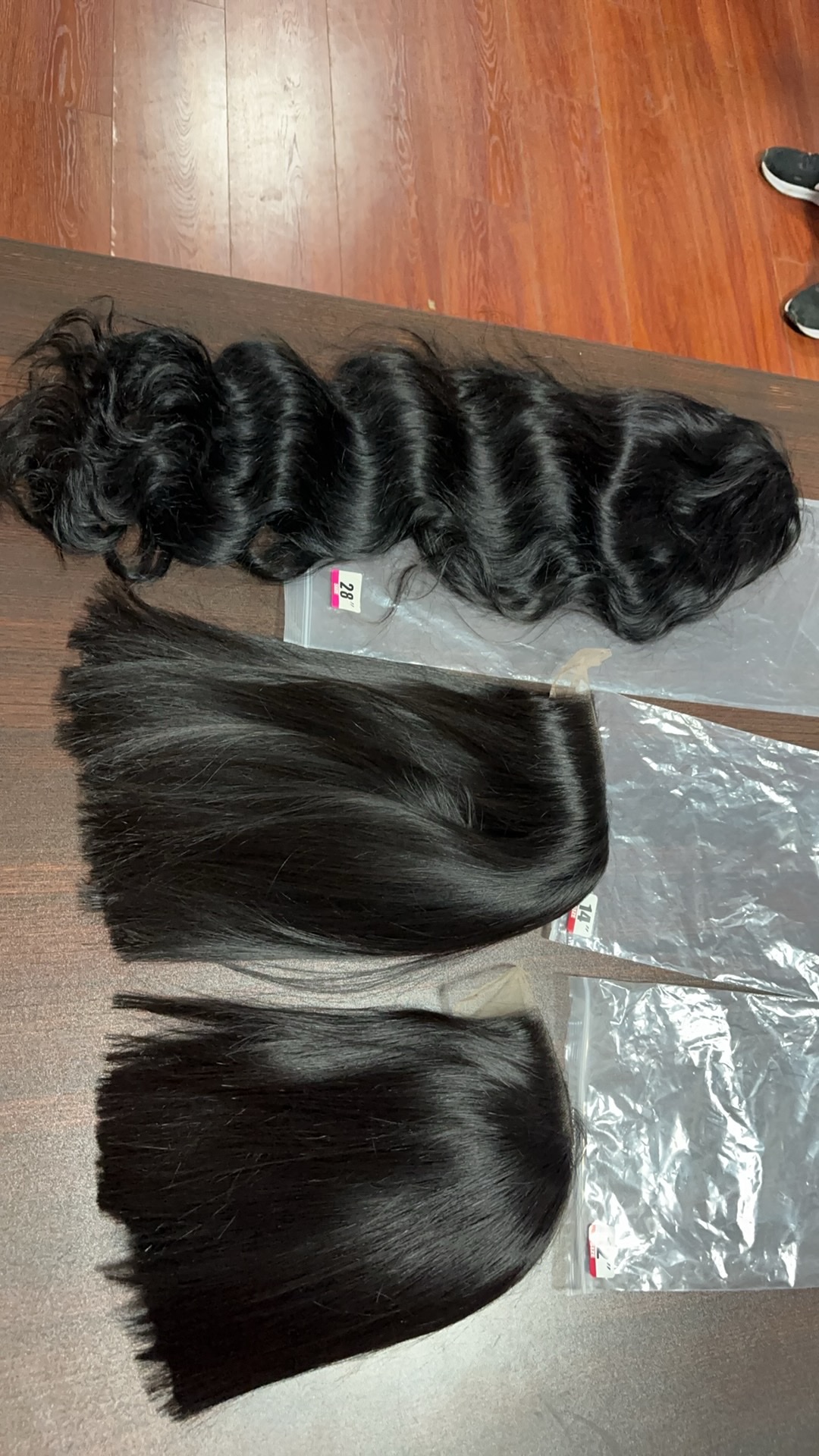 Wig, hair curtain, ponytail head cover Item Picture