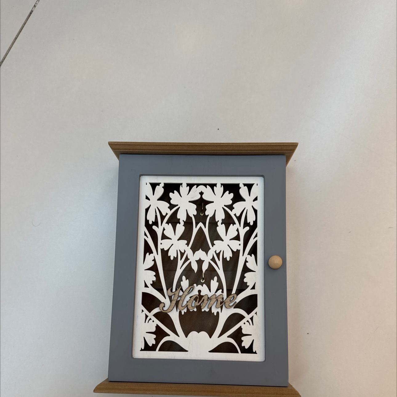 木质钥匙收纳首饰收纳盒创意家居装饰品木制品