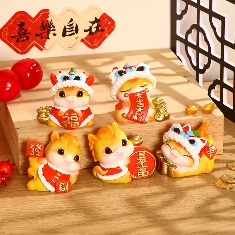 New creative decorative items for the Year of the Horse, housemoving souvenirs, home living room, entrance hall, TV cabinet, desktop decorations, resin detail image 4