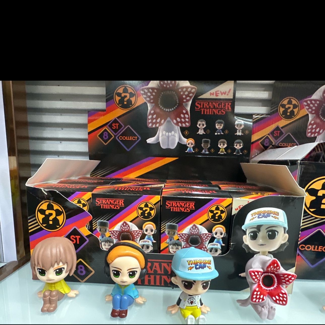 Stranger Things Blind box collectible plush toys, Q-board figurines details Picture