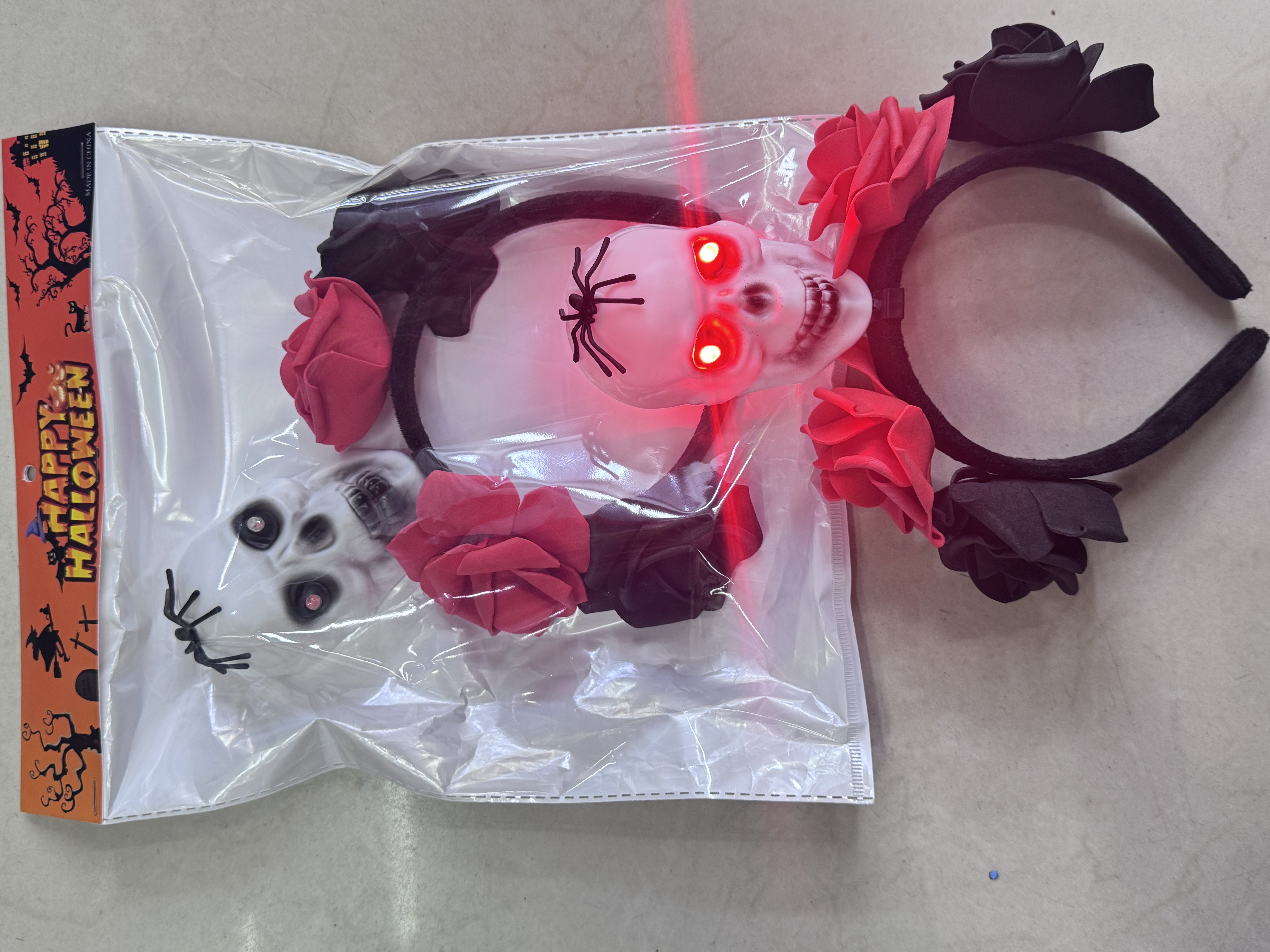 带灯头扣，假发头扣，花朵头扣，骷髅头扣