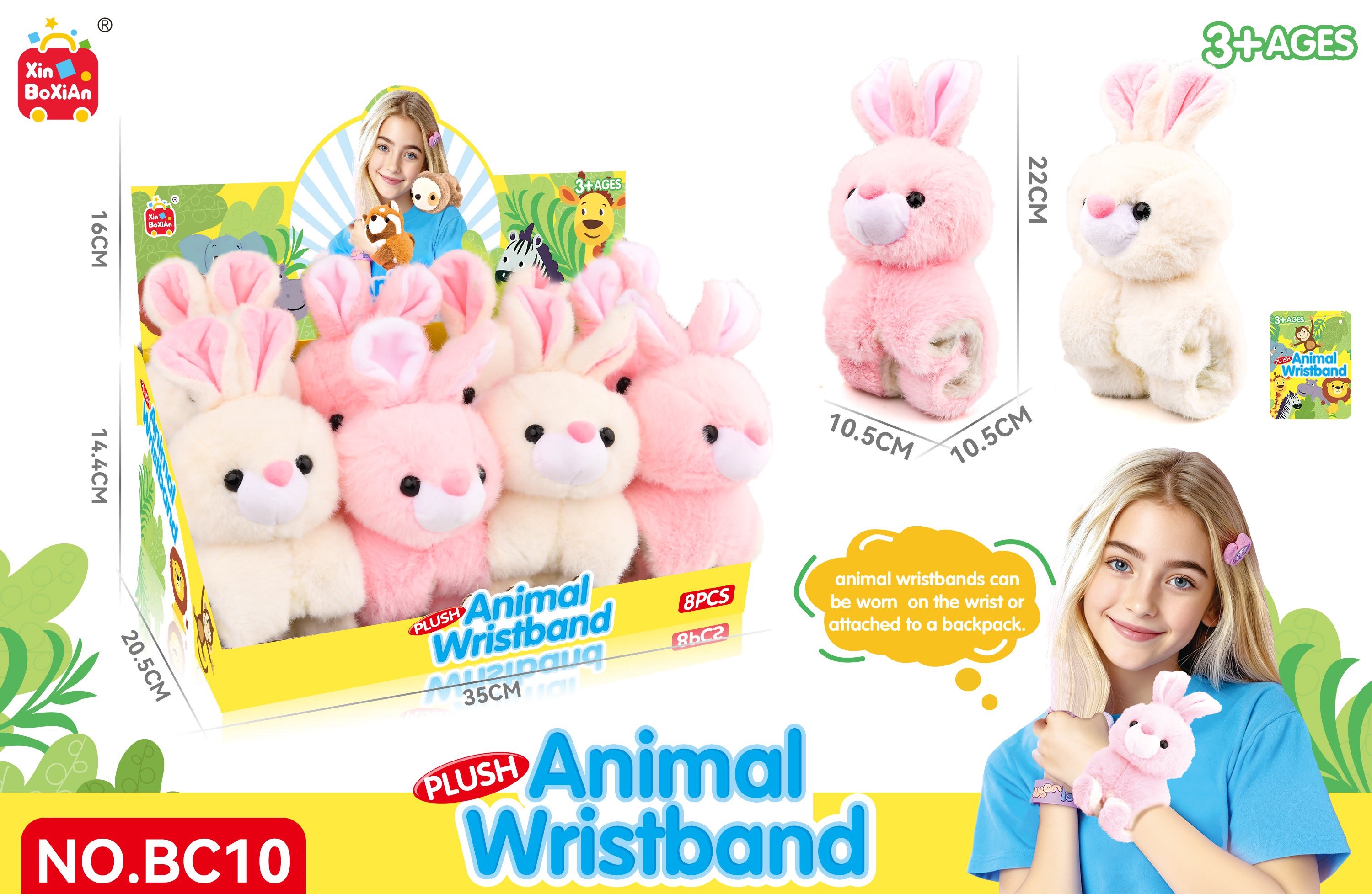 Standing-style, multi-functional foreign trade dolls, koala animal figurines, wristbands, wristbands, gifts, wrist toys Item Picture